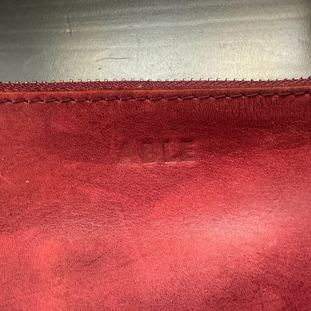 Able Large Leather Folio / Pouch / Clutch - image 2